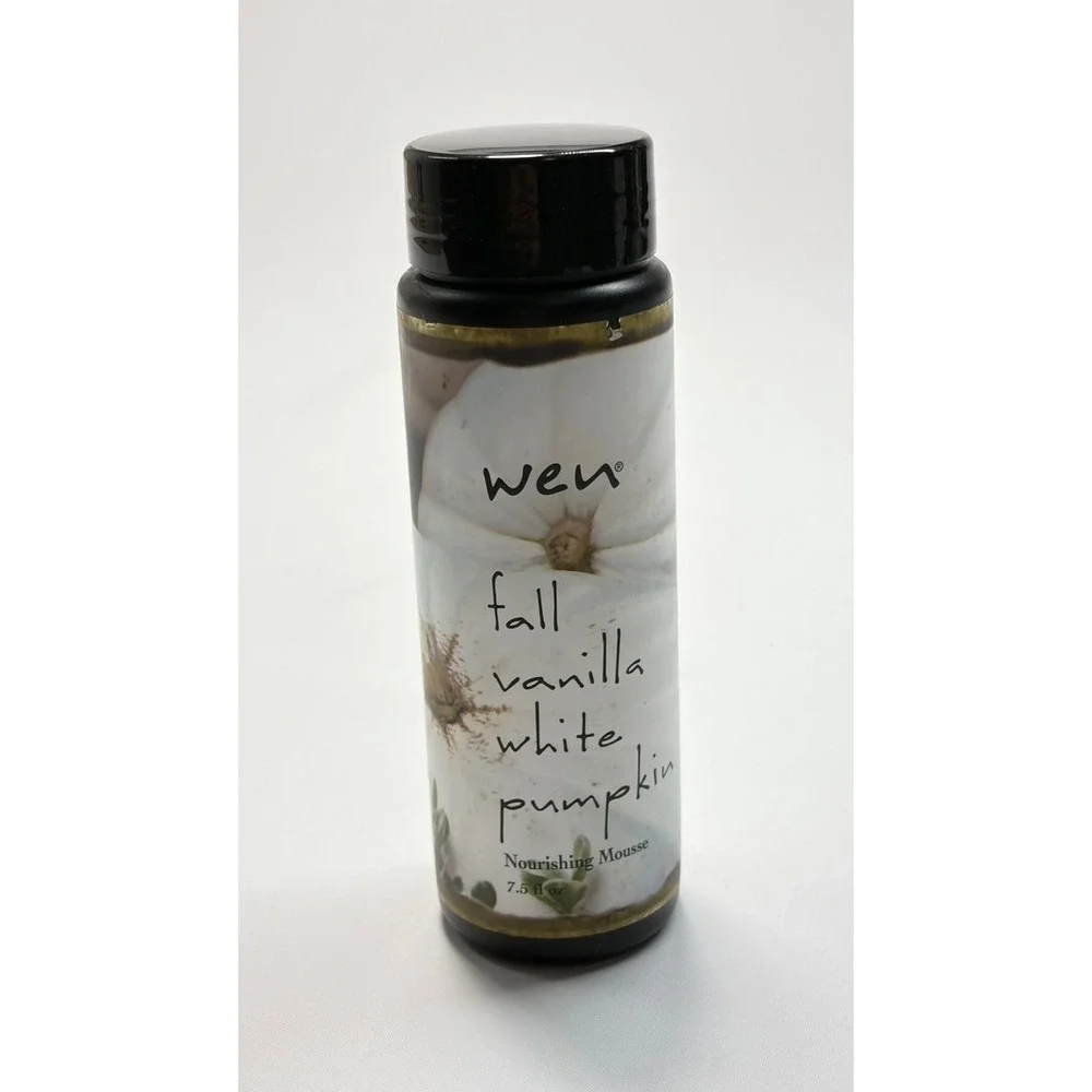 Wen Fall Vanilla White Pumpkin‎ Nourishing Mousse 7.5 oz SEALED